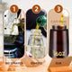 2-in-1 470ml Light-Blocking Oil Sprayer and Dispenser Bottle