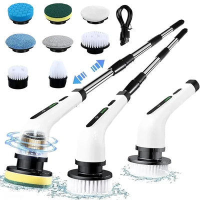 Multifunctional Electric Rotating Cleaning Brush Set