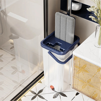 Clean and Dirty Water Separation Mop and Bucket Set