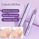 1/2pc 3In1 Nail Cuticle Oil Pen with Nutritional Oil Nail Cuticle Pusher Dead Skin Remover Nourishing Manicure Nail Care Oil Pen