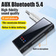 Bluetooth 5.4 Audio Transmitter Receiver AUX TF Card