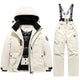 Kids' 2-Piece Waterproof Ski Jacket and Pants Set