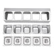 Stainless Steel Countertop Spice Rack and Pan Organizer