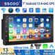 ESSGOO 2-DIN Android 14 Car Stereo with CarPlay and GPS