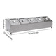 Stainless Steel Countertop Spice Rack and Pan Organizer