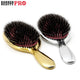 Luxury Boar Bristle Anti-Static Paddle Hair Brush