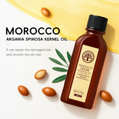 Moroccan Argan Oil Hair Repair Essential Oil 60ml
