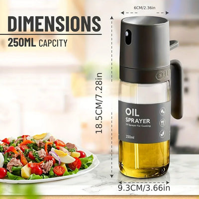 Glass Cooking Oil Sprayer BPA-Free 250ml