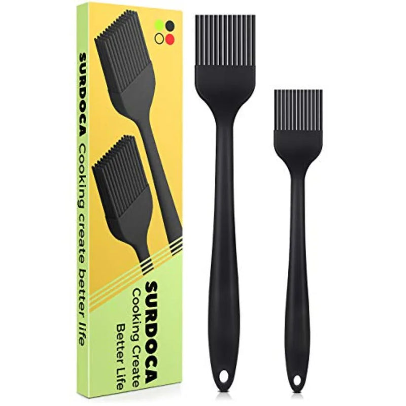 Silicone Pastry Basting Brush Set BPA-Free 2-Pack