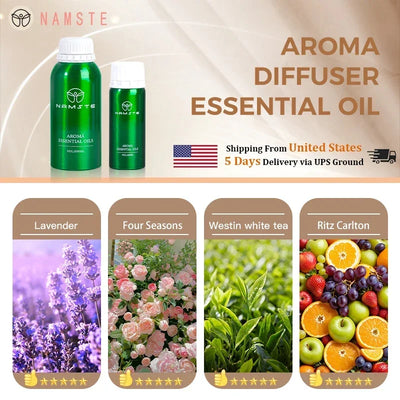 NAMSTE 100ml Pure Plant Hotel Room Essential Oil Fragrance
