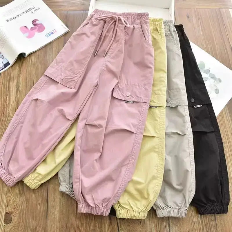 Kids' Cargo Jogger Elastic Ankle Pants