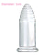 Large Glass Anal Plug for Intimate Wellness