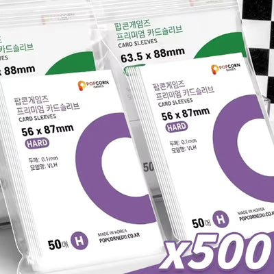 Clear Card Protective Sleeves for Kpop and Trading Cards