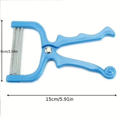 Handheld Facial Hair Removal Spring Device