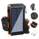 20000mAh Solar Power Bank with Flashlight Waterproof