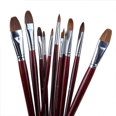 High-Grade Oil Painting Brush Set 6-Piece for Artists