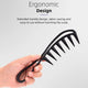Wide Tooth Shark Barber Comb for Oil Head Styling