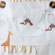 Baby Boys' Cartoon Animal Sleeveless Jumpsuit with Hat