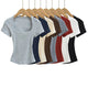 Women's Square Collar Slim-Fit Stretch Crop Top