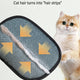 Reusable Pet Hair Removal Grooming Gloves Double-Sided