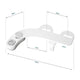 SAMODRA Non-Electric Dual Nozzle Bidet Attachment