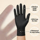 Black Nitrile Disposable Gloves 100-Pack Thickened