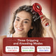 Electric Vibration Scalp Massage Comb with Oil Applicator