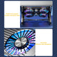 RGB Foldable Laptop Cooling Pad with 2-4 Silent Fans