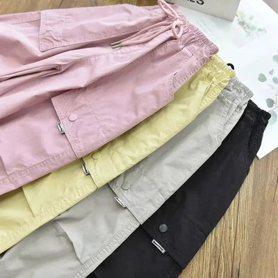 Kids' Cargo Jogger Elastic Ankle Pants