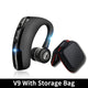 VAORLO V9 Bluetooth Business Sport Headset with Mic