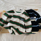 Kids' Striped Long Sleeve Cotton Top Ages 2-7