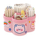Rotating Desk Organizer Pen Holder and Cosmetic Box
