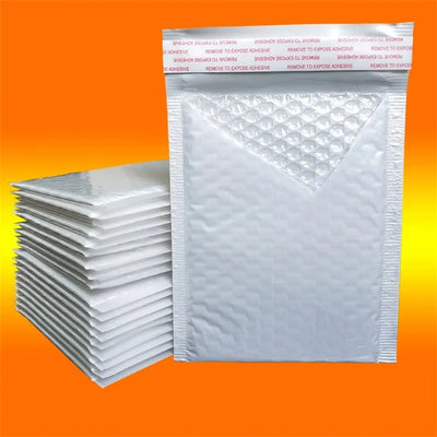 Pearlescent Bubble Mailers Self-Seal 50-Pack Waterproof