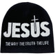 Windproof Letters Knitted Cold Weather Hat Unisex