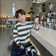 Kids' Striped Long Sleeve Cotton Top Ages 2-7