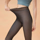 Women's Translucent Fleece Thermal Velvet Stockings