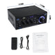 800W 2-Channel Bluetooth 5.0 HiFi Mini Stereo Amplifier
