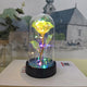 LED Eternal Rose Glass Flower Gift for Women