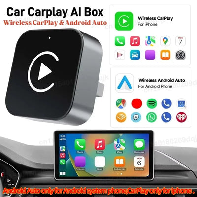 2-in-1 Wireless CarPlay and Android Auto Adapter