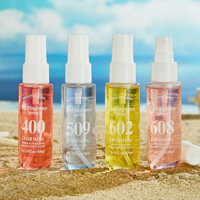 Digital Perfume Alcohol-Free Hair and Body Fragrance Spray 4-Pack