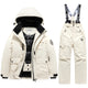 Kids' 2-Piece Waterproof Ski Jacket and Pants Set