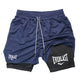 Men's 2-in-1 Running Shorts with Inner Liner