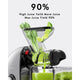 Cold Press Juicer with Dual Feed Chute BPA-Free