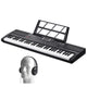 61-Key Portable Digital Piano Keyboard for Beginners