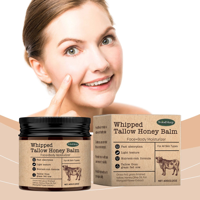 Grass-Fed Beef Tallow Brightening Cream