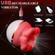 Rose Clitoral Tongue Licking Vibrator G-Spot
