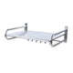 Stainless Steel Wall-Mounted Microwave Oven Shelf Rack