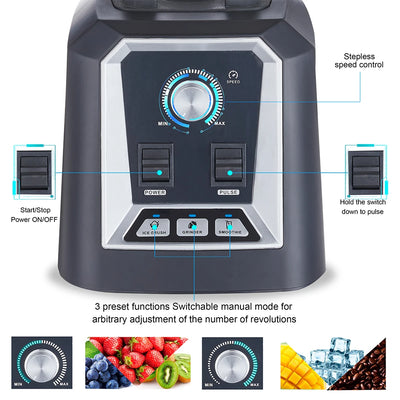BioloMix 2L Professional Smoothie Blender BPA-Free