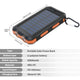 20000mAh Solar Power Bank with Flashlight Waterproof