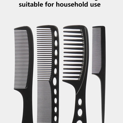 African Styling Hair Combs for Professionals 6-Pack